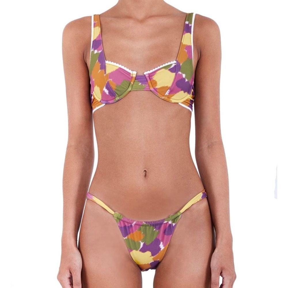 Bamba Swim Bikini Set in Dry Brush